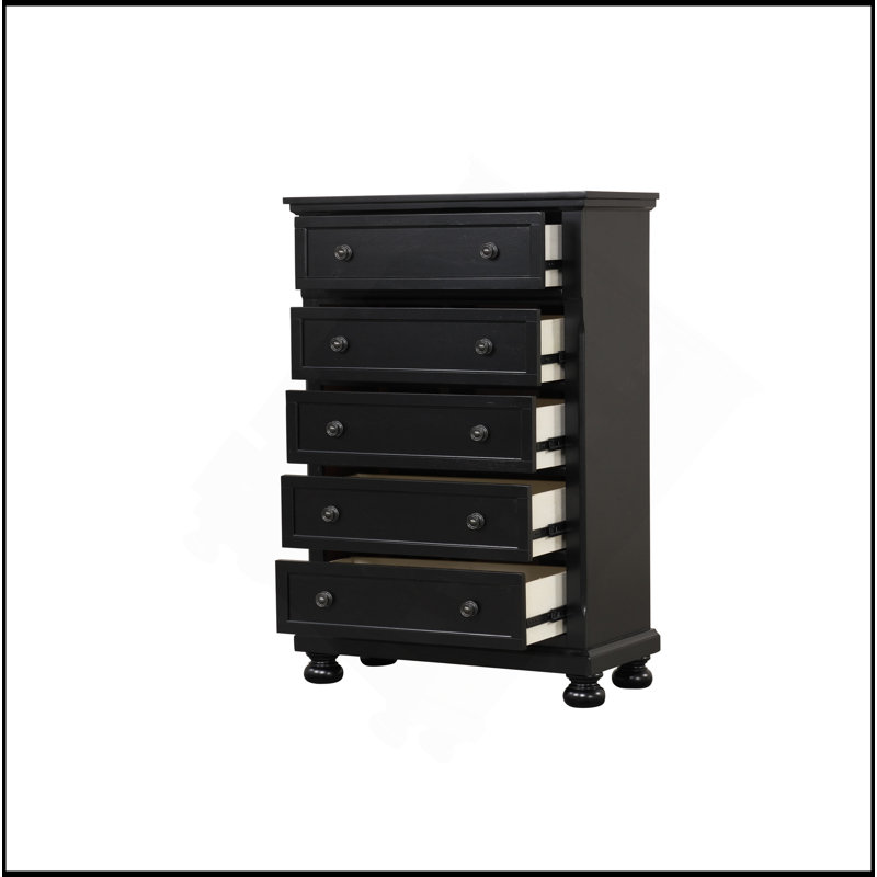 Commode Meade G8925-CH, noire, Noir