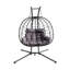Balancelle de patio avec hamac et coussin-194729840
