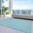 Alta Washable Floral Indoor / Outdoor Rug-1631393979