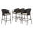 Spaeth Polyethylene (PE) Wicker Outdoor 30.5'' Bar Stool with Cushion