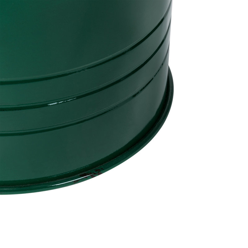 Nicky Solid Wood Top Nesting Tables, Green