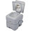 CG INTERNATIONAL TRADING 3 GPF Round Comfort Height Chair Height Floor Mounted One-Piece Toilet