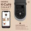 Cafetière à dosette K-Cafe SMART Keurig, café au lait et cappuccino Keurig, noir
