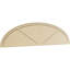 Fronton en uréthane Elliptical Signature, brun clair apprêté-103230188-113222582-113054388