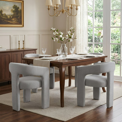 Chaise avec accoudoirs en fer Dalpat