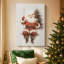Sapin de la sérénade dorée - Toile tendue avec châssis de qualité supérieure