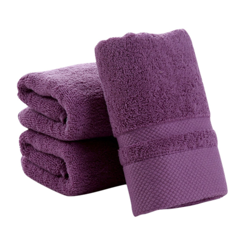 Serviette de bain en microfibre Andes, Mauve