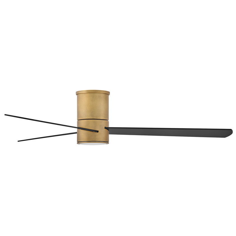 Ventilateur intelligent DEL Hinkley, Laiton héritage, Naturel
