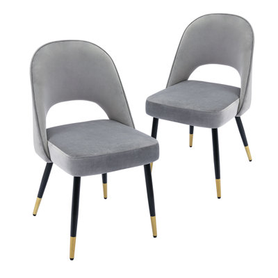 Volena 19.1'' H Velvet Upholstered Side Chair
