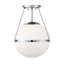 Plafonnier 1 lumière Amirah en chrome-839388493