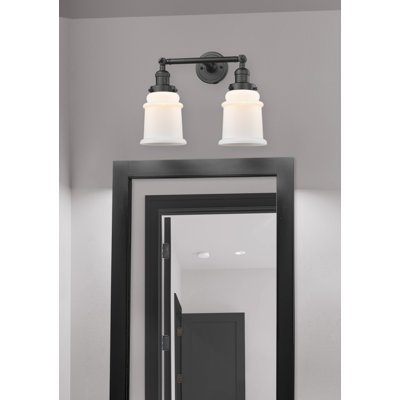 Éclairage de salle de bain à intensité variable 2 lumières Galaviz