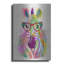 «Zebra Rainbow Splash 1» par Fab Funky sur métal-1289820711
