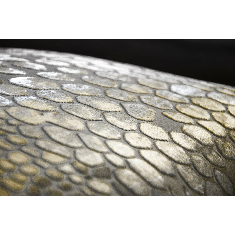 Snakeskin Velvet Rectangular Pillow Cover & Insert