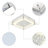 Katilynn LED Crystal Flush Mount Ceiling Light 4000K Bedroom Light Fixtures Ceiling Ceiling Lamp