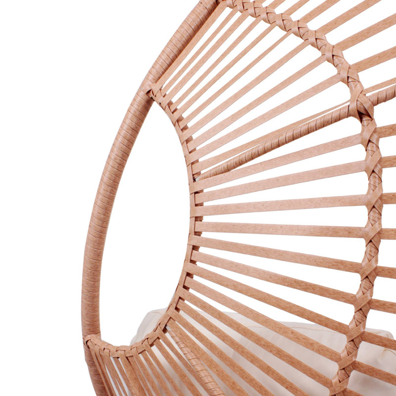 Fauteuil à œufs suspendu Elegant, Naturel