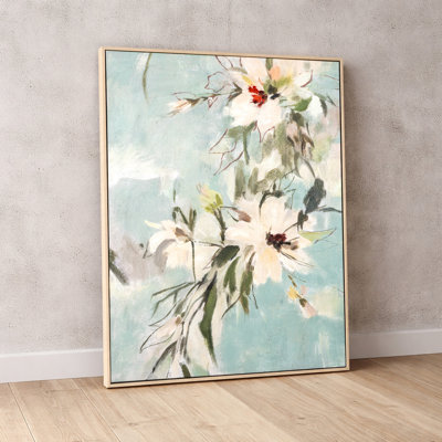 Floral Dance, Hand Painted Canvas