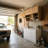 Modern Garage Storage Cabinet With 3 Drawers, Built-In Paper Towel Holder & Durable Stone-Look Worktop
