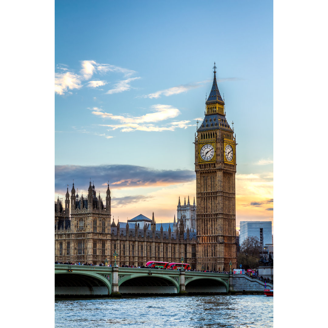 Big Ben in London, UK by DaLiu - Drucken