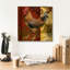 «Belle Rooster 1» par Art Licensing Studio, art mural sur toile