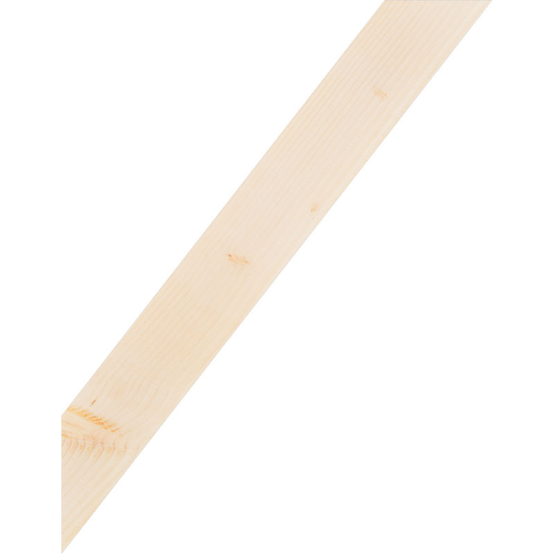 Attelle de genou traditionnelle, H 36 po x l 5,5 po x P 28 po, Douglas (lisse)