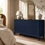 Commode 6 tiroirs 47,2 "avec façades cannelées-129952472