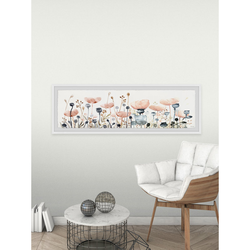 Impression encadrée « indoor succulents », H 10 po x l 30 po x P 1,5 po