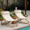 Patio Steel Folding Outdoor High-Back Chair (Set Of 2)