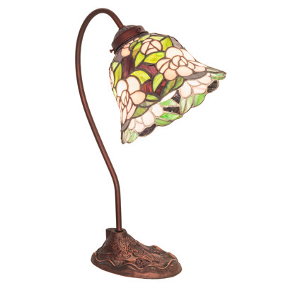 Lampe de bureau bégonia 18 po Aubine