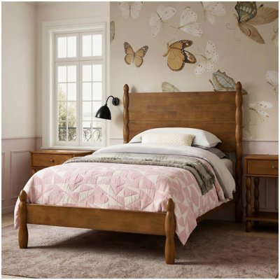 Eloise Solid Wood Spindle Bed