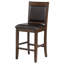 Chaise de comptoir rembourrée (ensemble de 2)