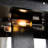 2 Door Wine Display Curio Cabinet With Integrated Lighting, Adjustable Shelves, Black Finish And Mirrored Back - Multifunctional Home Piece Lighting System, Finish, Hidden Drawer Decorate Your