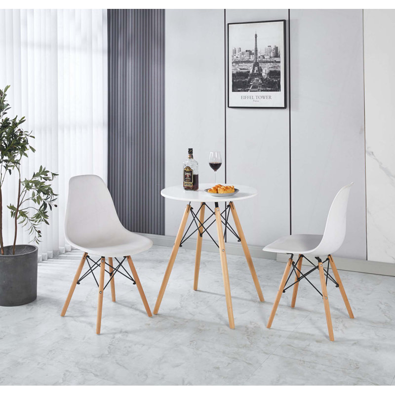 1 table + 2 chaises, 3 pièces / 1 ensemble, ensemble de salle à manger, table de salle à manger, table de bureau, table basse