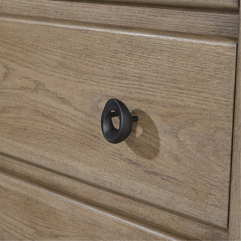 Commode en chêne noueux anglais