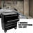 12.99 in. W -Drawer Steel Job Site Storage with Wheels