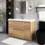 Meuble-lavabo autoportant 47,24 po avec plateau en résine intégré-1254738967