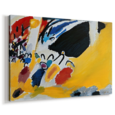 Impression III (Concert)-Wassily Kandinsky-Gallery Wrapped Canvas-1911
