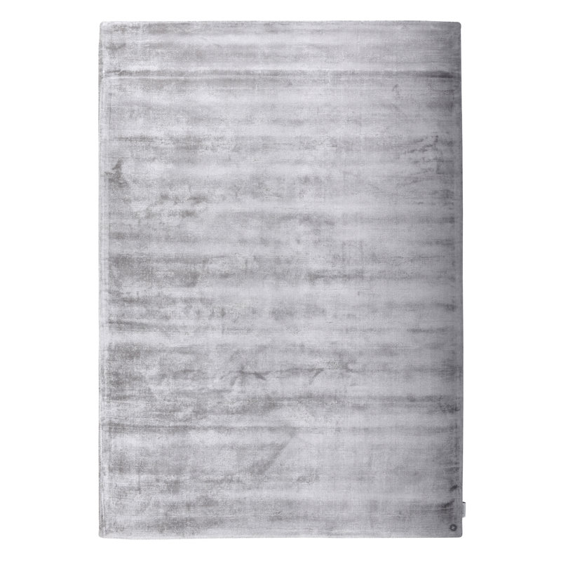 Shine Hand Loomed Grey Indoor Rug, Rectangle 190 x 290cm