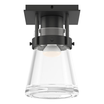 Plafonnier semi-encastré simple à 1 lumière de 6,1 po Erlenmeyer