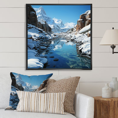 " Glacier Ice Blue Solitude III "