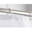 Rideau de douche simple avec crochets Gilon