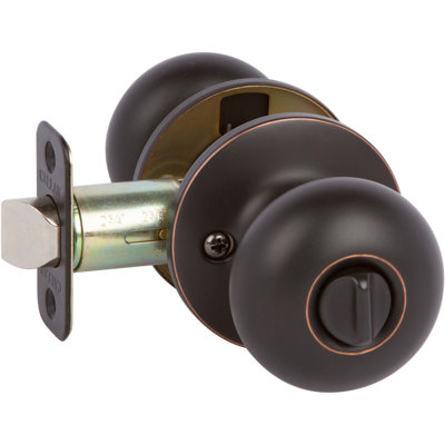 CALLAN Saxon Privacy Door Knob US26