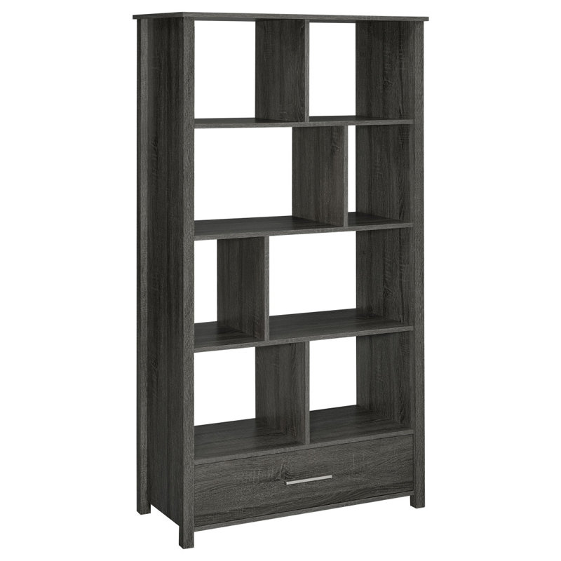 Bibliothèque de rangement Dylan, Gris