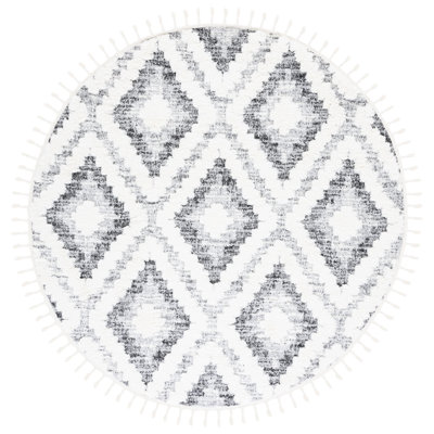 Aidaliz Tassel Shag Performance Southwestern Rug