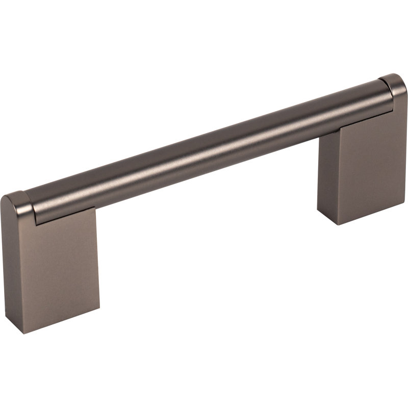 Princetonian Bar Pull, Ash Gray, 3 3/4" Center to Center