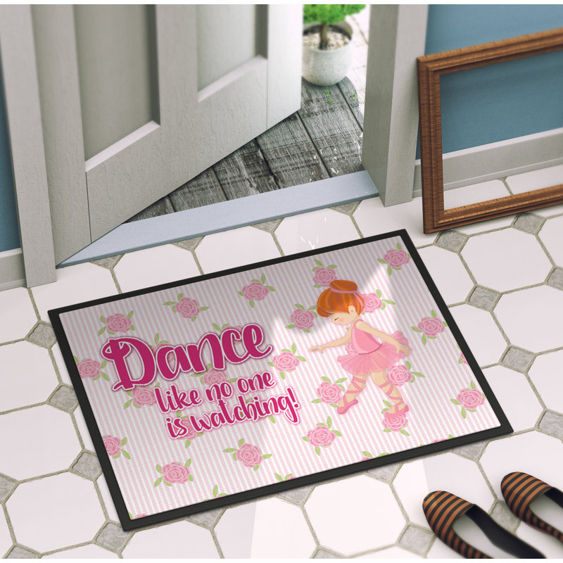 Tapis d'entrée antidérapant 27 po x 18 po Dance, Blond, L 18 po x l 27 po