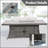 6-Seat Rectangular Fire Pit Table-58467762