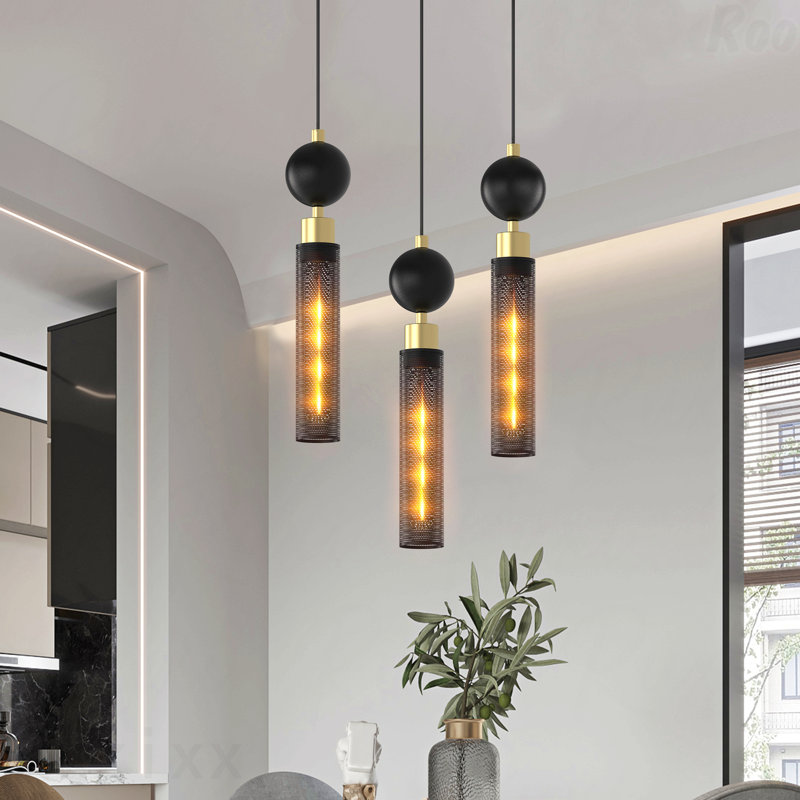 Luminaire suspendu (pour îlot de cuisine), cordon réglable