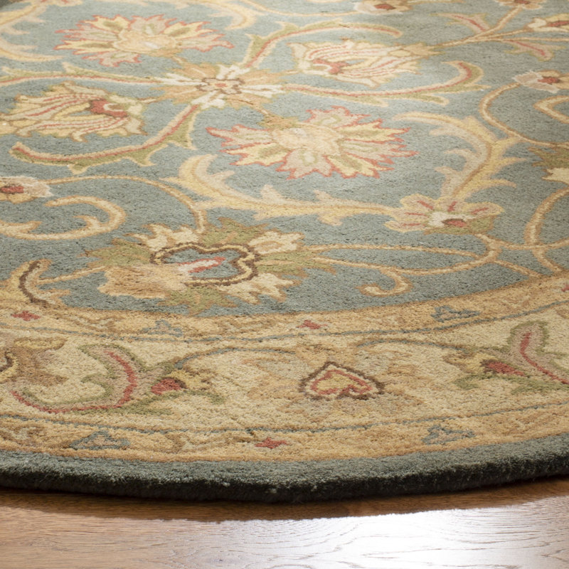 Taylor Hand Tufted Wool Oriental Rug, Round 8'