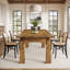 63" Solid Wood Dining Table