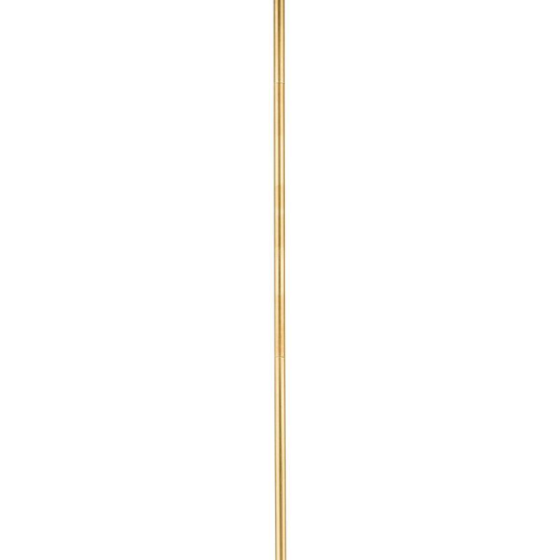 12" Accessory Stem in Lacquered Brass, 12", Lacquered Brass